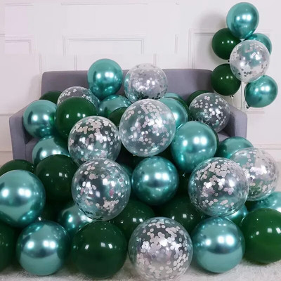 15 vnt rožinės spalvos konfeti metaliniai latekso balionai su gimtadieniu vakarėlio dekoracijos suaugusiems vaikams berniukui mergaitei kūdikio dušo reikmenys vestuvėms