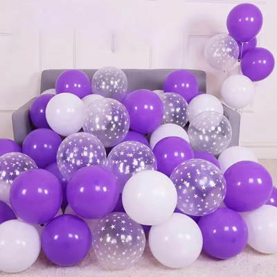 15 vnt rožinės spalvos konfeti metaliniai latekso balionai su gimtadieniu vakarėlio dekoracijos suaugusiems vaikams berniukui mergaitei kūdikio dušo reikmenys vestuvėms