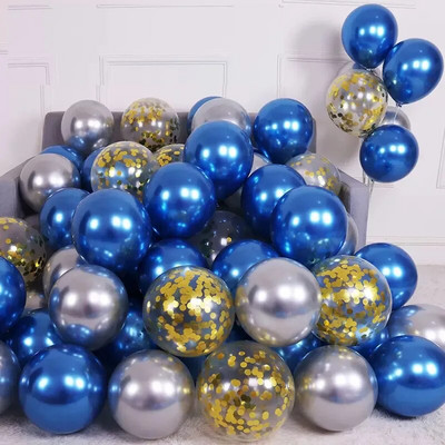 15 vnt rožinės spalvos konfeti metaliniai latekso balionai su gimtadieniu vakarėlio dekoracijos suaugusiems vaikams berniukui mergaitei kūdikio dušo reikmenys vestuvėms