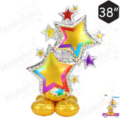 Baza de îmbinare Ursuleț Dragoste Ziua Îndrăgostiților Petrecere de naștere Decorare foto Aspect de fundal Film de aluminiu Balon Ambalaj fin