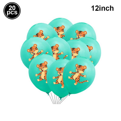 4D în picioare, leu mare, dinozaur, animale din folie, baloane decorative uriașe pentru copii, junglă, safari, decorațiuni pentru petrecerea de aniversare Globos