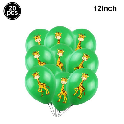 4D în picioare, leu mare, dinozaur, animale din folie, baloane decorative uriașe pentru copii, junglă, safari, decorațiuni pentru petrecerea de aniversare Globos