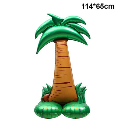 4D în picioare, leu mare, dinozaur, animale din folie, baloane decorative uriașe pentru copii, junglă, safari, decorațiuni pentru petrecerea de aniversare Globos