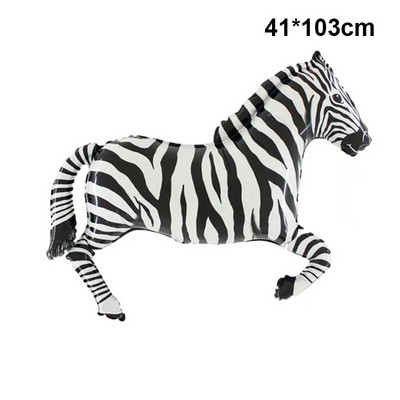 4D în picioare, leu mare, dinozaur, animale din folie, baloane decorative uriașe pentru copii, junglă, safari, decorațiuni pentru petrecerea de aniversare Globos