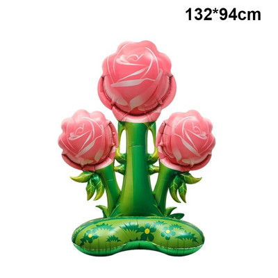 4D în picioare, leu mare, dinozaur, animale din folie, baloane decorative uriașe pentru copii, junglă, safari, decorațiuni pentru petrecerea de aniversare Globos