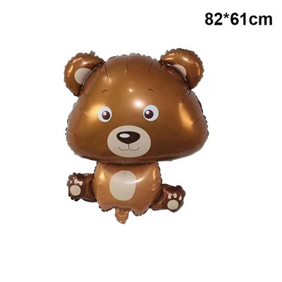 4D în picioare, leu mare, dinozaur, animale din folie, baloane decorative uriașe pentru copii, junglă, safari, decorațiuni pentru petrecerea de aniversare Globos