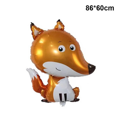 4D în picioare, leu mare, dinozaur, animale din folie, baloane decorative uriașe pentru copii, junglă, safari, decorațiuni pentru petrecerea de aniversare Globos