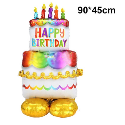 4D în picioare, leu mare, dinozaur, animale din folie, baloane decorative uriașe pentru copii, junglă, safari, decorațiuni pentru petrecerea de aniversare Globos