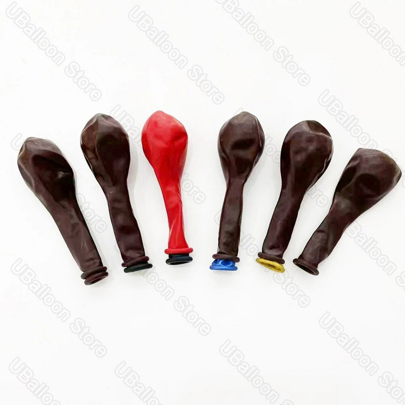 5/10/12/18 collu bordo lateksa baloni, vienvietīgi pildīti bordo rubīnsarkano ķiršu baloni dzimšanas dienas kāzu ballītes dekorēšanai