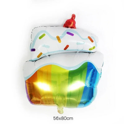 Baloane din folie de tort pentru Decoratiuni petreceri aniversare coroana globos prima aniversare balon in forma de animal