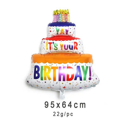 Baloane din folie de tort pentru Decoratiuni petreceri aniversare coroana globos prima aniversare balon in forma de animal