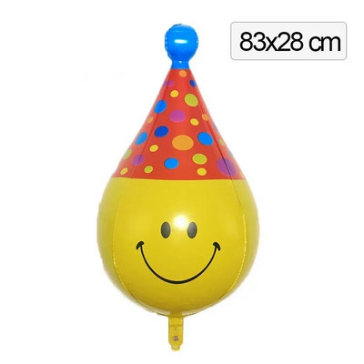 Baloane din folie de tort pentru Decoratiuni petreceri aniversare coroana globos prima aniversare balon in forma de animal
