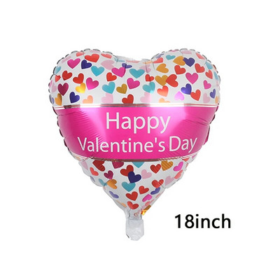 Südamekujulised fooliumist õhupallid Head sõbrapäeva peoruumi kaunistamine sünnipäevaks pulma-aastapäevaks I LOVE YOU õhupall