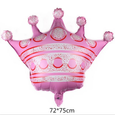 Un balon mare de 39 inch, coroană din aur roz, pentru baby shower, decorare pentru petrecerea de naștere