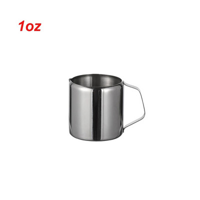 Izdržljivi vrč za kavu i vrhnje od nehrđajućeg čelika 5 veličina Vrč za pjenjenje mlijeka Vrč za latte Art Art izljev Vrč za dom i kuhinju
