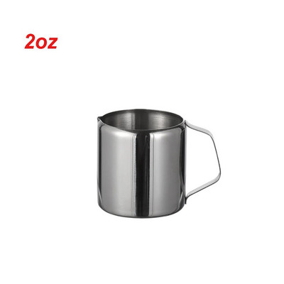 Izdržljivi vrč za kavu i vrhnje od nehrđajućeg čelika 5 veličina Vrč za pjenjenje mlijeka Vrč za latte Art Art izljev Vrč za dom i kuhinju