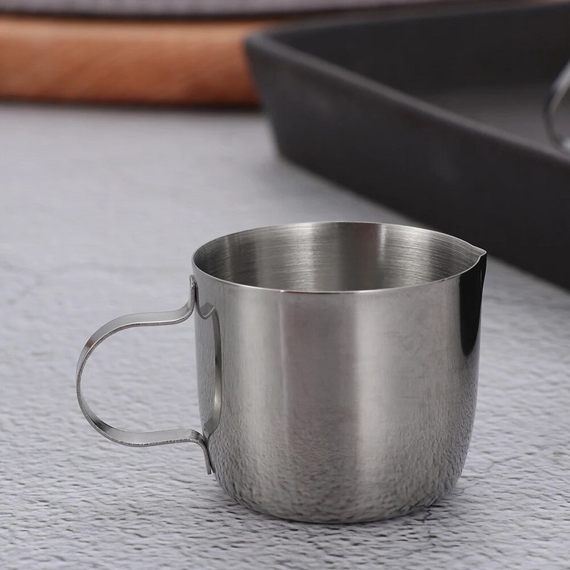 Izdržljivi vrč za kavu i vrhnje od nehrđajućeg čelika 5 veličina Vrč za pjenjenje mlijeka Vrč za latte Art Art izljev Vrč za dom i kuhinju