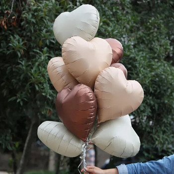 5 τεμ. 18 ιντσών ρετρό μπαλόνια με φύλλο καρδιών Χρόνια πολλά Διακοσμητικά για πάρτι Παιδιά Ενήλικες Κορίτσι Αγόρι Βρεφικό Ντους Γάμου Προμήθειες Globos