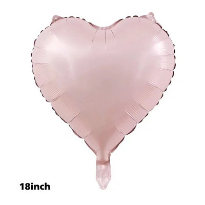 5 bucăți de 18 inchi, baloane cu folie de inimă retro, decorațiuni pentru petrecerea de mulți ani, pentru copii, adulți, fete, băieți, pentru baby shower, pentru nuntă
