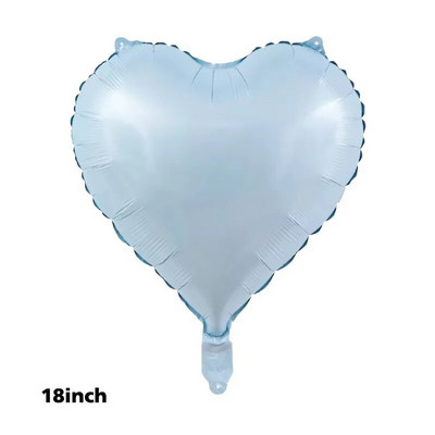 5 bucăți de 18 inchi, baloane cu folie de inimă retro, decorațiuni pentru petrecerea de mulți ani, pentru copii, adulți, fete, băieți, pentru baby shower, pentru nuntă