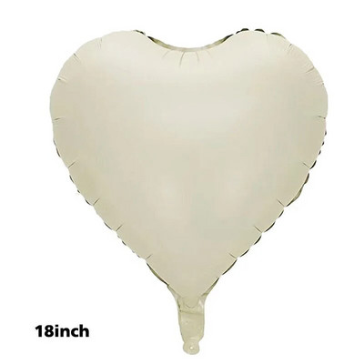 5 bucăți de 18 inchi, baloane cu folie de inimă retro, decorațiuni pentru petrecerea de mulți ani, pentru copii, adulți, fete, băieți, pentru baby shower, pentru nuntă