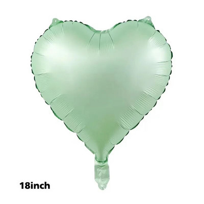 5 bucăți de 18 inchi, baloane cu folie de inimă retro, decorațiuni pentru petrecerea de mulți ani, pentru copii, adulți, fete, băieți, pentru baby shower, pentru nuntă