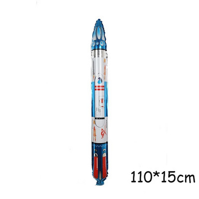 Repülőgép téma alumínium film léggömb rajzfilm rakéta repülőgép hélium léggömb születésnapi parti dekoráció labda gyerekjátékok