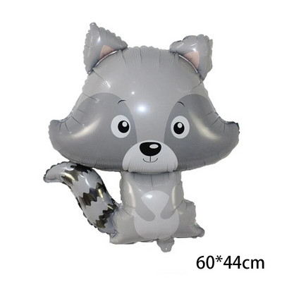 Szürke nyuszi fólia léggömbök hosszú fülek nyúl állat hélium léggömb esküvői születésnapi parti dekoráció gyerekeknek játékok baba zuhany kellékek