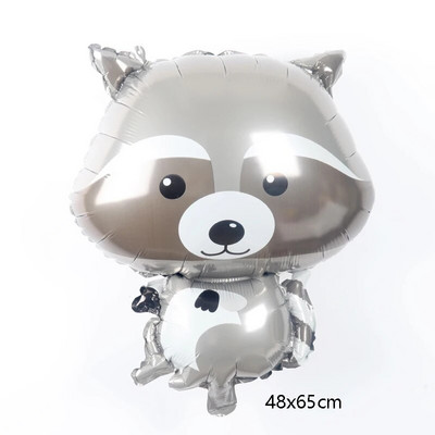 Szürke nyuszi fólia léggömbök hosszú fülek nyúl állat hélium léggömb esküvői születésnapi parti dekoráció gyerekeknek játékok baba zuhany kellékek