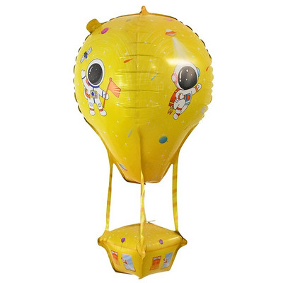 Karikatūra 4D dzīvnieku alumīnija plēve karstā gaisa balons bērnu dzimšanas dienas ballītes dekorācija vienradzis žirafe zilonis zebra balons rotaļlietas