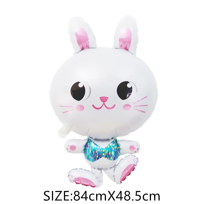 Nauji laukinių gyvūnų aliuminio folijos balionai širšės gekonas skruzdėlynas triušis vaikų gimtadienio šventės dekoravimui kūdikių dušo reikmenys