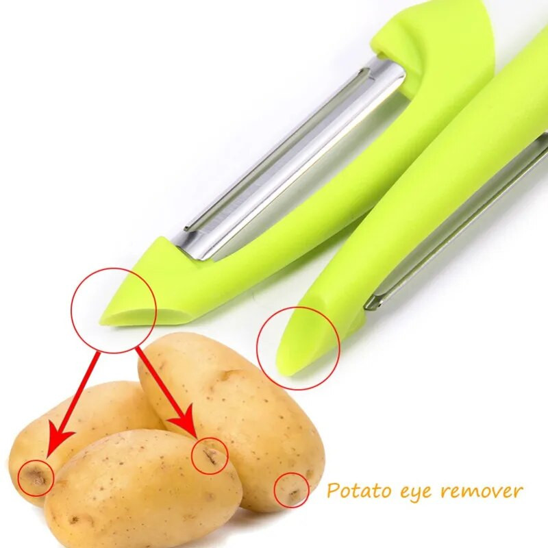 Nož za guljenje voća i povrća Oštrica od nehrđajućeg čelika Mrkva Noževi za guljenje krumpira Rende za dinje Rezač Gulilica Kuhinjski pribor