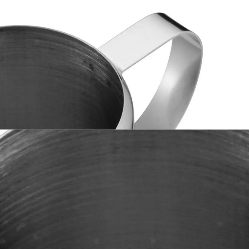 Naujas patvarus puodelis kavos indai Pieno ąsotis Kavos Latte kremas, putojantis nerūdijantis plienas