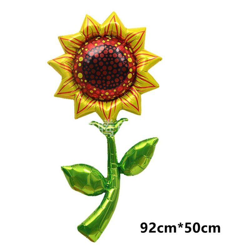 Baloane tematice floarea soarelui, frunze de flori galbene, balon din folie din latex, la mulți ani, petrecere de vară, decorațiuni pentru baby shower, jucărie pentru copii, globuri