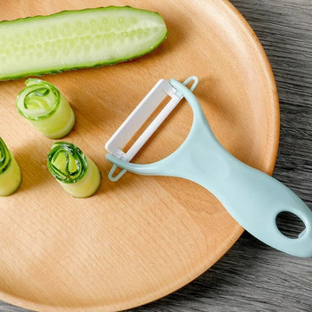 Κεραμικό μαχαίρι αποφλοίωσης πατάτας λαχανικών φρούτων Κουζίνα Πλάνη χειρός Κόφτης πεπόνια αγγουριού τεμαχιστής ταχύτητας τρίφτης οικιακής χρήσης