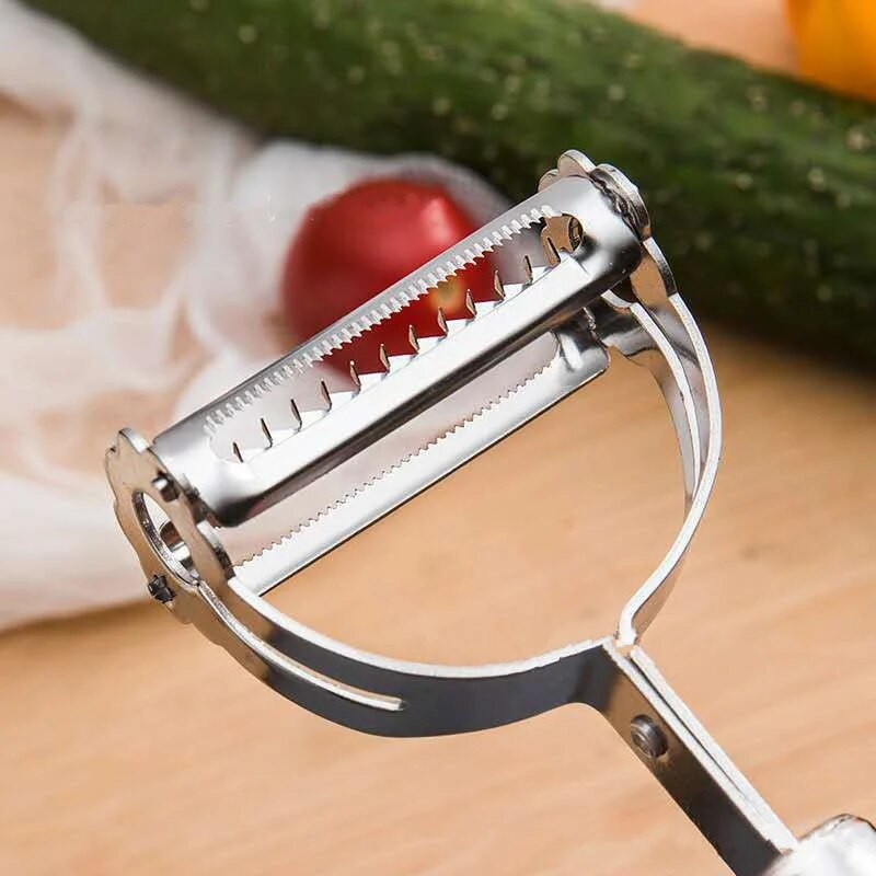 Gulilica za povrće od nehrđajućeg čelika Višenamjenski nož za guljenje krumpira, mrkve, voća, rezač, vadičep, kuhinjski alati, gadgeti