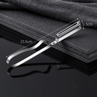 3 az 1-ben rozsdamentes acél kézi burgonyahámozó fokhagyma ételdaráló zöldség gyümölcsszeletelő konyhai aprító éles hal pikkelyvágó