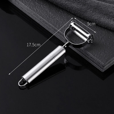 3 az 1-ben rozsdamentes acél kézi burgonyahámozó fokhagyma ételdaráló zöldség gyümölcsszeletelő konyhai aprító éles hal pikkelyvágó