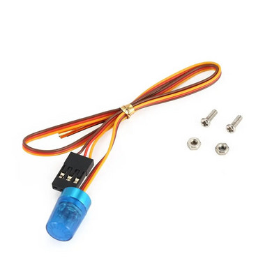 Blykčiojantis sprogdinimas Mirksi Greitas-lėtas besisukantis režimas RC policijos ugniagesių greitosios medicinos pagalbos automobilis AX-511 apskritas itin ryškus LED lemputė