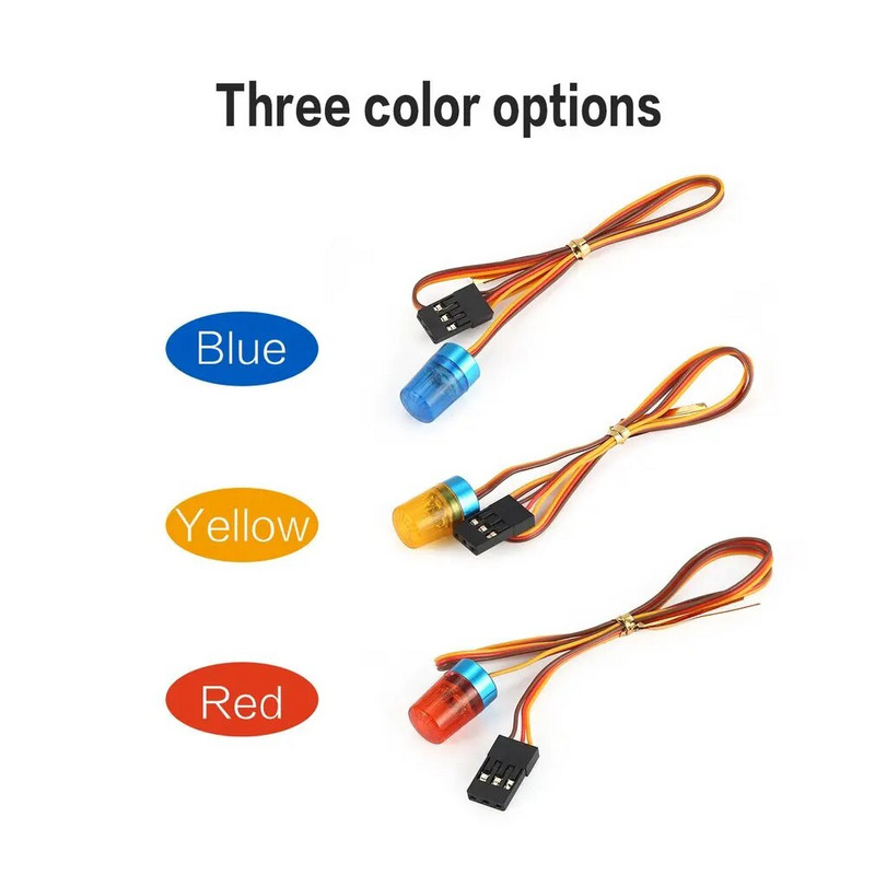 Blykčiojantis sprogdinimas Mirksi Greitas-lėtas besisukantis režimas RC policijos ugniagesių greitosios medicinos pagalbos automobilis AX-511 apskritas itin ryškus LED lemputė