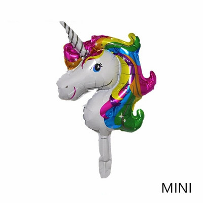 Καρτούν Πήγασος σε σχήμα μονόκερου Φουσκωτό αλουμινόχαρτο Μπαλόνι Διακόσμηση πάρτι γενεθλίων Δώρο για την ημέρα των παιδιών