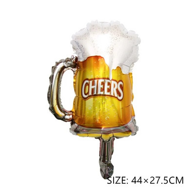 Jäätis Pizza Burger Hot Dog Donut Alumiiniumkilest Õhupall Sünnipäev Lastekaitse Sõbrapäeva Peokaunistus Baby King Pa