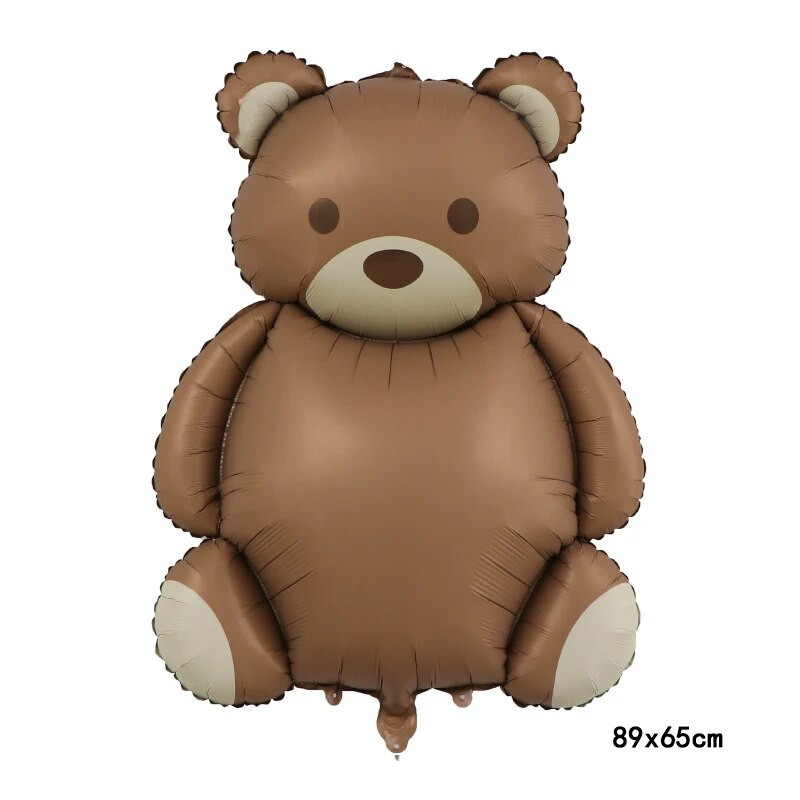 1 buc. Baloane din folie de urs pentru ziua de naștere, curcubeu mat, mașină, avion, desene animate, jucării cu baloane pentru baby shower, pentru decorațiuni pentru petreceri.