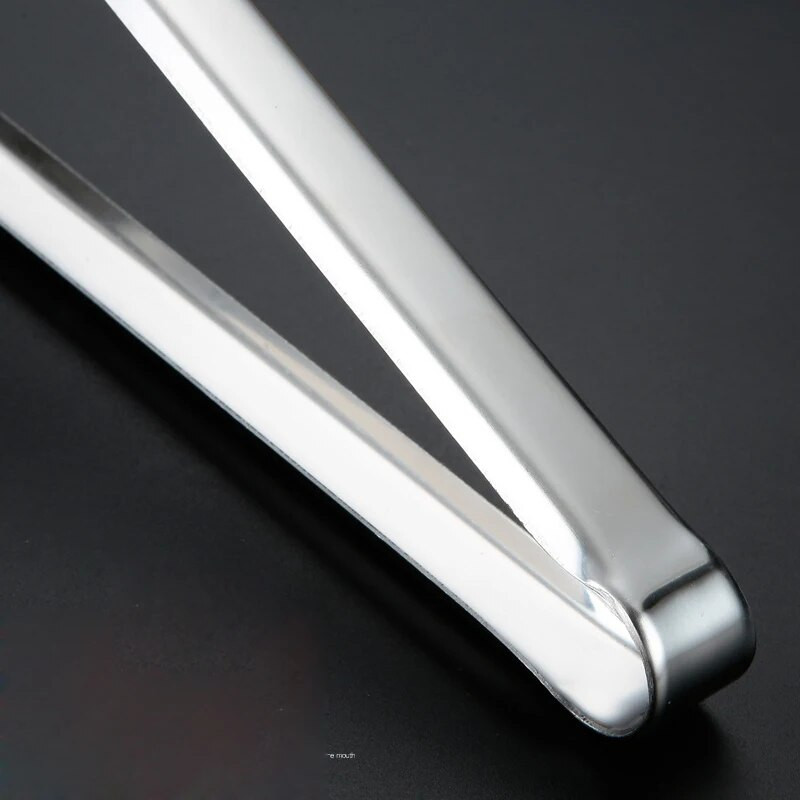 9 colių nerūdijančio plieno makaronų žnyplės Makaronų spagečių žnyplės maisto spaustukai nerūdijančio plieno rankena Virimo reikmenys Virtuvės priedai