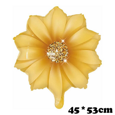 Floarea-soarelui Trandafir Gardenia Baloane din folie Ziua Mamei Baby Shower Nunta Ziua Zilei Festivitate Decoratiuni Balon