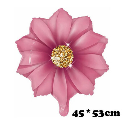 Floarea-soarelui Trandafir Gardenia Baloane din folie Ziua Mamei Baby Shower Nunta Ziua Zilei Festivitate Decoratiuni Balon