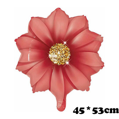 Floarea-soarelui Trandafir Gardenia Baloane din folie Ziua Mamei Baby Shower Nunta Ziua Zilei Festivitate Decoratiuni Balon