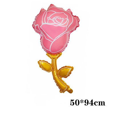 Floarea-soarelui Trandafir Gardenia Baloane din folie Ziua Mamei Baby Shower Nunta Ziua Zilei Festivitate Decoratiuni Balon