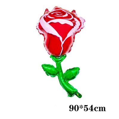 Floarea-soarelui Trandafir Gardenia Baloane din folie Ziua Mamei Baby Shower Nunta Ziua Zilei Festivitate Decoratiuni Balon