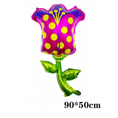 Floarea-soarelui Trandafir Gardenia Baloane din folie Ziua Mamei Baby Shower Nunta Ziua Zilei Festivitate Decoratiuni Balon